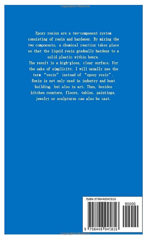 RESIN ART MAKING FOR BEGINNERS: The Picture Step by Step Guide on How to Make Resin Art Projects and Jewelry by Painting with Epoxy Resin WoodArtSupply