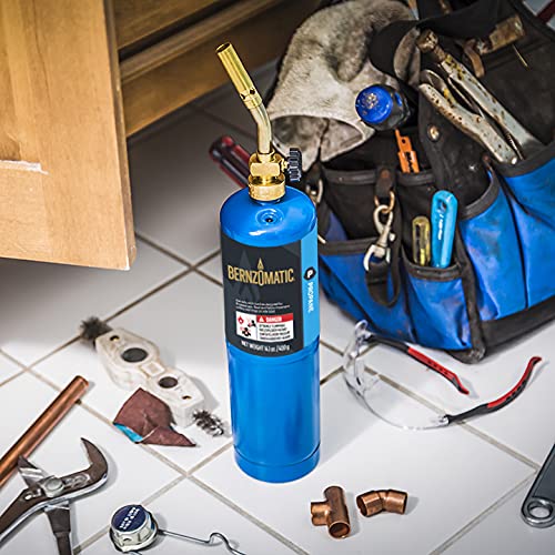 BernzOmatic Basic Use UL2317 Brass Pencil Flame Propane Torch Head Bernzomatic