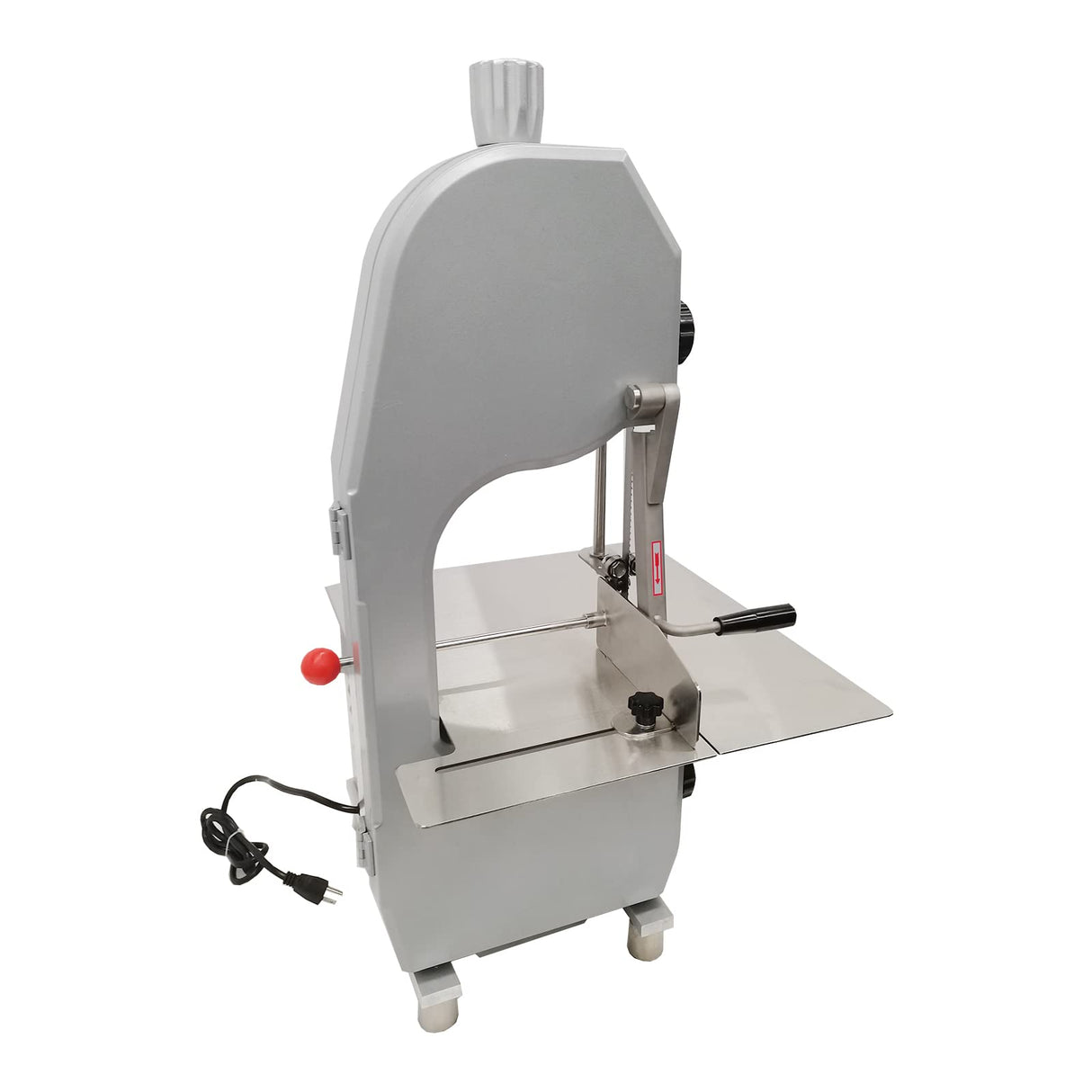 INTSUPERMAI Bone Saw Machine Commercial Heavy-Duty Electric Bone Cutting Machine 1500W Electric Bone Saw Butcher Frozen Meat Cutter with 19.3x17.3 INTSUPERMAI