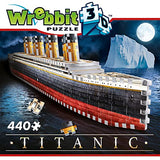 Wrebbit 3D Puzzles Wrebbit 3D - Titanic 440-Piece 3D Jigsaw Puzzle WREBBIT3D
