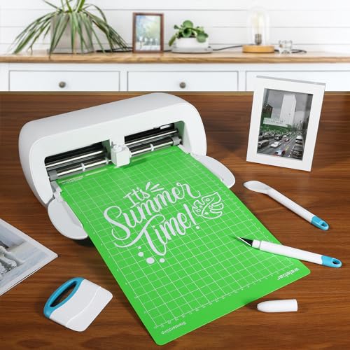Welebar 8.5x12 Inch Cutting Mats for Cricut Joy Xtra, 3 Pack Standard Adhesive Non-Slip Cut Mat for Sewing Quilting Crafts Welebar