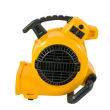 DeWalt Portable Air Mover, ‎276W 3 Speed Floor Fan, Utility Blower Fan, 1/5 HP 600 CFM Floor Dryer, Carpet Dryer, Floor Fan, Blower, for Janitorial, DEWALT
