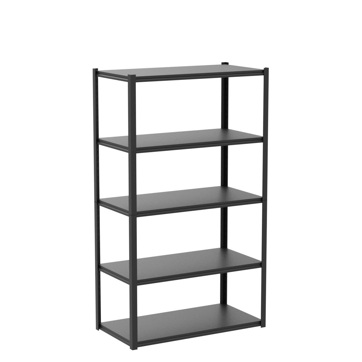 REIBII Garage Shelving Heavy Duty Garage Storage Shelves Load 2000Lbs, Wide Heavy Duty Shelving, Adjustable 5-Tier Metal Shelving for Garage,Large REIBII