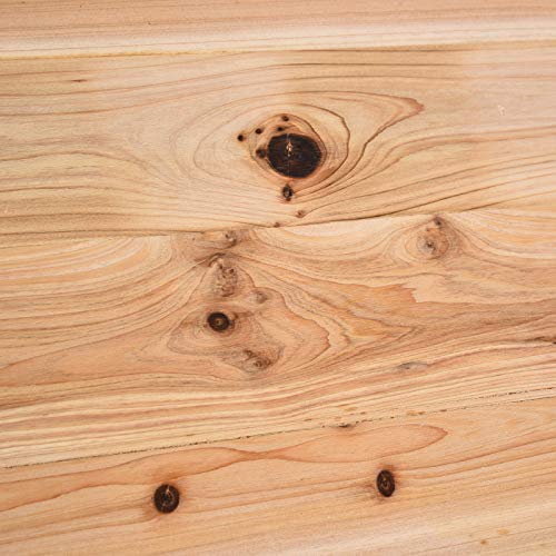 HOMCOM 46" L x 28" W Fir Wood Work Bench, Tool Table for Garage with X-Shape Bracket for High Stability, and Large Tabletop, Natural/Black HOMCOM