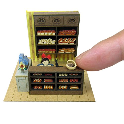 Kikis Delivery Service Ghibli Mini Studio Store Tending Miniature Model Kit - WoodArtSupply