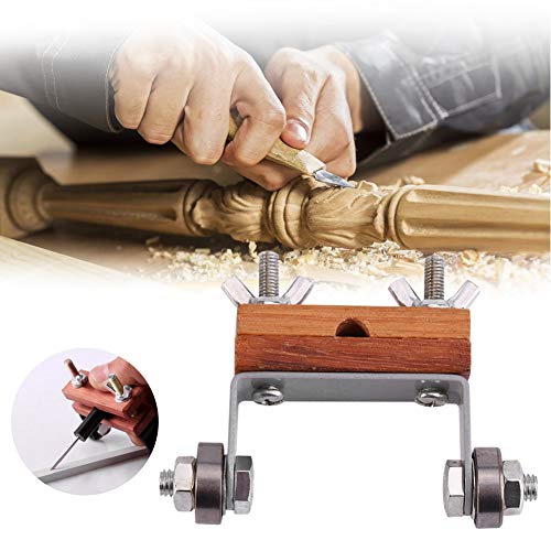 Honing Guide Chisel Sharpening Graver Tools for Woodworking Carving Knives Sharpener Guides Wood Sharpening Tool and MATERIAL The honing guide is Acouto