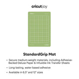 Cricut Joy StandardGrip Mat 4.5" x 12" Reusable Cutting Mat for Crafts with Protective Film, Use with Cardstock, Iron On, Vinyl and More, Compatible Cricut