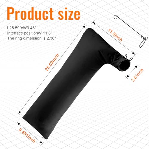 Table Saw Dust Collector Bag Compatible for Bosch/Dewalt/Ryobi/Makita/Porter Cable/Craftsman/RIGID/Metabo/Kobalt/Skilsaw/Delta (10" Tablesaws with CCTIVED