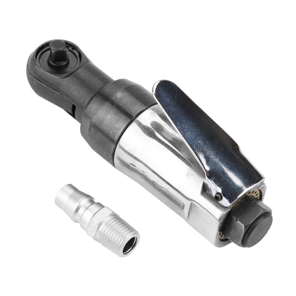 Square Drive Pneumatic Wrench Straight Shank Air Ratchet Wrench for Machinery Manufacturing and Automotive Industries(3/8") FTVOGUE