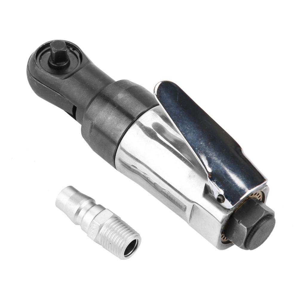 Square Drive Pneumatic Wrench Straight Shank Air Ratchet Wrench for Machinery Manufacturing and Automotive Industries(3/8")