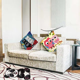 GemJelry DIY Latch Hook Kits for Adults Kids Panda Latch Hook Rug Cover Kits Hand Craft Embroidery Crochet Rugs with Preprinted Canvas Crochet Yarn GemJelry