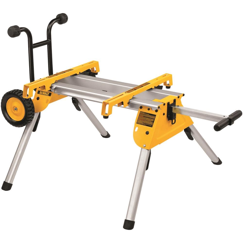 DEWALT Table Saw Stand, Rolling Stand, Collapsible and Portable, Lightweight and Compact (DW7440RS) DEWALT