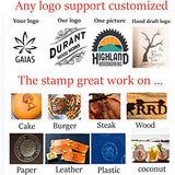 Custom Electric Branding Iron for Wood, Leather and Crafts – Personalised Metal Stamp Gift for Creators Arokimi