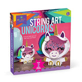 Craft-tastic Stacked String Art Unicorns – Craft Kit Makes 2 Magical Unicorns - 6+ Craft-tastic