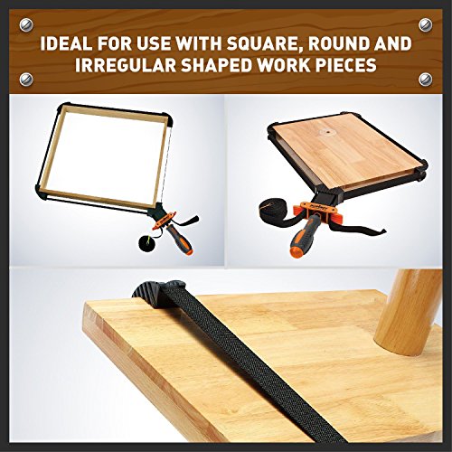 HORUSDY Band Clamp, Woodworking Frame Clamp Strap Holder for Picture Strap Clamp Strap Clamp HORUSDY