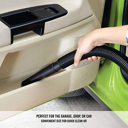 Vacmaster, VP205, 2.5 Gallon 2 Peak HP Portable Wet/Dry Shop Vacuum, Blue Vacmaster