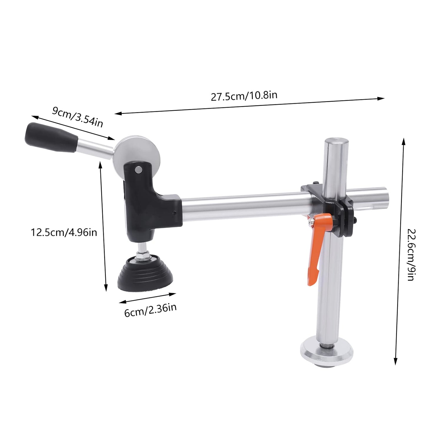 Table Saw Presser, Woodworking Manual Clamp Precision Sliding Table Panel Saw Eccentric Press Manual Clamp Metalworking Tool for Woodworking YIYIBYUS