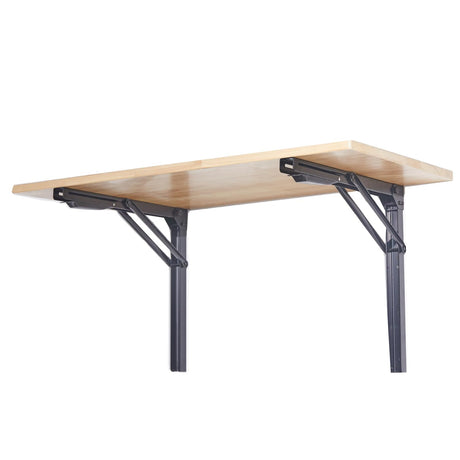 Ultrawall 48" Wall Mounted Workbench, Heavy Duty Adjustable Folding Table, Collapsible Desk for Workshop, Garage, Office, Home, Holds Up to 550 lb Ultrawall