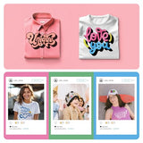 JAVIGA Heat Transfer Vinyl, Black HTV 12" x 10ft Black Iron on Vinyl Roll Compatible with Cricut All Cutting Machine and Heat Press, Black HTV Vinyl JAVIGA