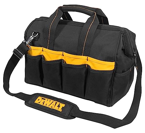 DEWALT DG5543 16 in. 33 Pocket Tool Bag, Black DEWALT
