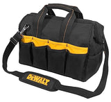 DEWALT DG5543 16 in. 33 Pocket Tool Bag, Black DEWALT