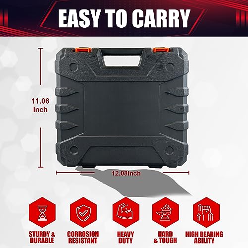 wesleydrill 10-Piece Wood Chisel Set, Wood Carving Chisels with Honing Guide, Carpenter Pencils and Sharpening Stone, CR-V Steel (1/4", 1/2", 3/4", wesleydrill