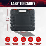 wesleydrill 10-Piece Wood Chisel Set, Wood Carving Chisels with Honing Guide, Carpenter Pencils and Sharpening Stone, CR-V Steel (1/4", 1/2", 3/4", wesleydrill