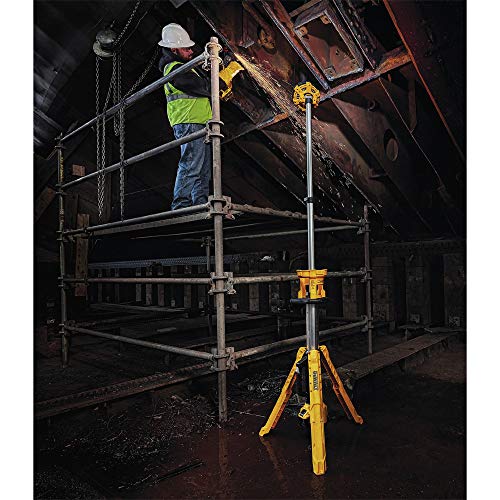DEWALT 20V MAX LED Work Light, 3000 Lumens of Brightness with 3 Modes, Tripod Base, Bare Tool Only (DCL079B) DEWALT