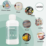 SLANZVAL 250ml Sublimation Coating for Ceramics, Mugs, Phones case, Metal, Wood, Glass, Leather, Tumbler, All Hard Surfaces Sublimation Spray with SLANZVAL