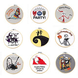 Disney Tim Burton's The Nightmare Before Christmas Embroidery (Embroidery Craft) WoodArtSupply