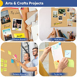 Vanhench Brown Wrapping Paper, Craft Paper, Kraft Paper Roll 17.8"x 1200"(100'), Gift Wrapping Bulletin Board Arts & Crafts, Bouquet Flower Table Vanhench