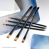 Majestic Royal & Langnickel Shader Artist Brush Set, 6-Piece Majestic