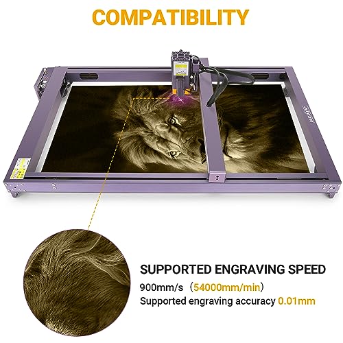 ATEZR Extension Kit for ATEZR L2 Laser Engraver, Expand The Laser Engraving Area to 29.5" x 16.1", Longer Laser Engraving and Cutting for Laser ATEZR