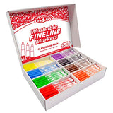 Cra-Z-art Washable Markers Classroom Pack, Fine Point, 8 Color, Pack of 200 Cra-Z-Art