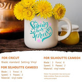 HTVRONT Matte Permanent Vinyl for Cricut - 14 Pack 12" X 12" Permanent Vinyl Bundle, Permanent Adhesive Vinyl for Craft Projects, Color Adhesive HTVRONT