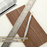 WOPPLXY 12 Pcs 8 x 4 Inch Walnut Plywood, 1/5" Thick Walnut Wood Sheets, Walnut Unfinished Wood for Crafts, Laser Cutting & Engraving, Painting, Wood WOPPLXY