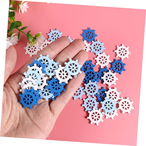 KALLORY 60 Pcs Unfinished Wood Cutout Shapes Home Accessories Home Ornament Beach Nautical Theme Decor Unfinished Wooden Slices Wooden Heart Woodsy KALLORY