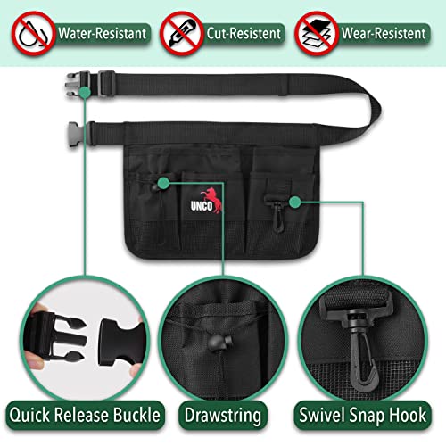 UNCO- Gardening Belt, Garden Tool Belts for Men, Waist Apron with Pockets, Construction, Carpenter Belt, for Men, Utility Belt Men UNCO
