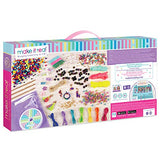 Make it Real - Mega Jewelry Studio - DIY Bead Necklace and Bracelet Making Kit for Tween Girls - Arts and Crafts Kit with Beads and Charms for Unique Make It Real