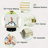 GAOHOU DIY 40 * 50cm Canvas Stretcher Bars Frames Wooden Strips Kits for Oil Painting Art GAOHOU