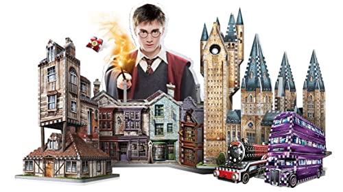 Wrebbit3D Harry Potter Hagrid’s Hut 3D Puzzle for Teens and Adults | 270 Real Jigsaw Puzzle Pieces | Not Just an Ordinary Model Kit for Adults for Wrebbit