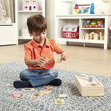 Melissa & Doug Self-Correcting Alphabet Wooden Puzzles With Storage Box (52 pcs) - ABC Puzzles, Wooden Alphabet Puzzle For Kids Ages 4+ Melissa & Doug