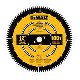 DEWALT Miter Saw Blade, 12 inch, 100 Tooth, Fine Finish, Ultra Sharp Carbide (DWA112100) DEWALT