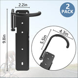 HAVEDAWN Bike Rack Garage Wall Mount, Swivel Bike Rack, Swing 90 Degrees, Vertical Bike Hanger Hook for Indoor, Bicycle Storage Rack, Space Saving HAVEDAWN