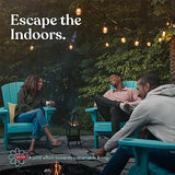 Keter Unity XL Outdoor Kitchen Island Rolling Cart Bar Table & Storage Cabinet, Grill Station with Utensil Hooks for Grilling Accessories, Brown Keter