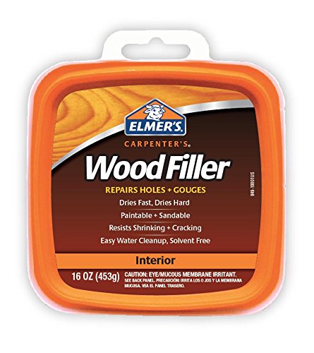 Elmer's Products E849D8 Carpenter's Interior Wood Filler, 1 Pint, 16 Fl Oz - WoodArtSupply