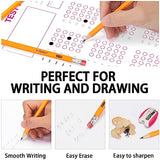 V-Opitos Wood-Cased #2 HB Pencils, 50 Pack Pre-Sharpened Pencils with Top Erasers, Bulk Yellow Pencils for School Teacher Supplies, Writing, Drawing - WoodArtSupply