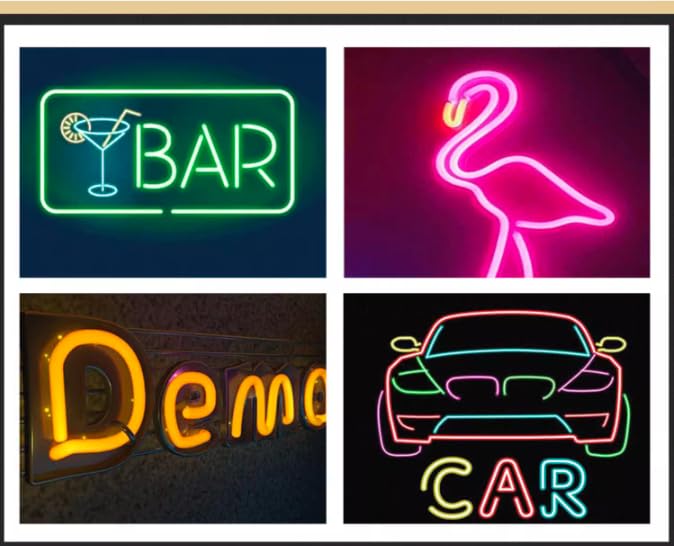 1Pcs CNC Router Bits Engraving Cutter 6mm/8mm Neon Light Strip Slotting Bits Tungsten Carbide Steel End Mill Neon LED Lights Slotting Milling Cutter HOZLY