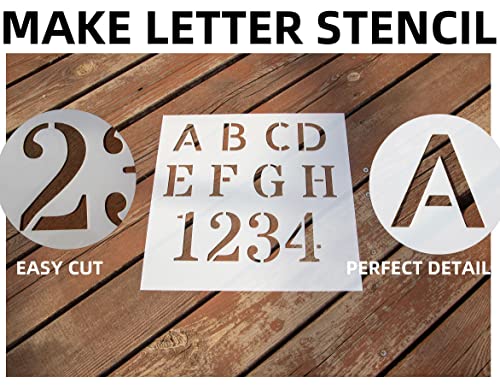 20 Pack 7.5mil Mylar Sheets, 12 X 12 Inch Stencil Paper for Cricut, Laser Cutting, Template Plastic for Quilting, Blank Plastic Sheets for Crafts, Gnomeshgh