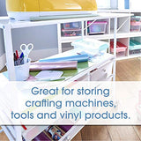 Essex Drawers & Rolling Storage Cart with Tray by Recollections, White Recollections